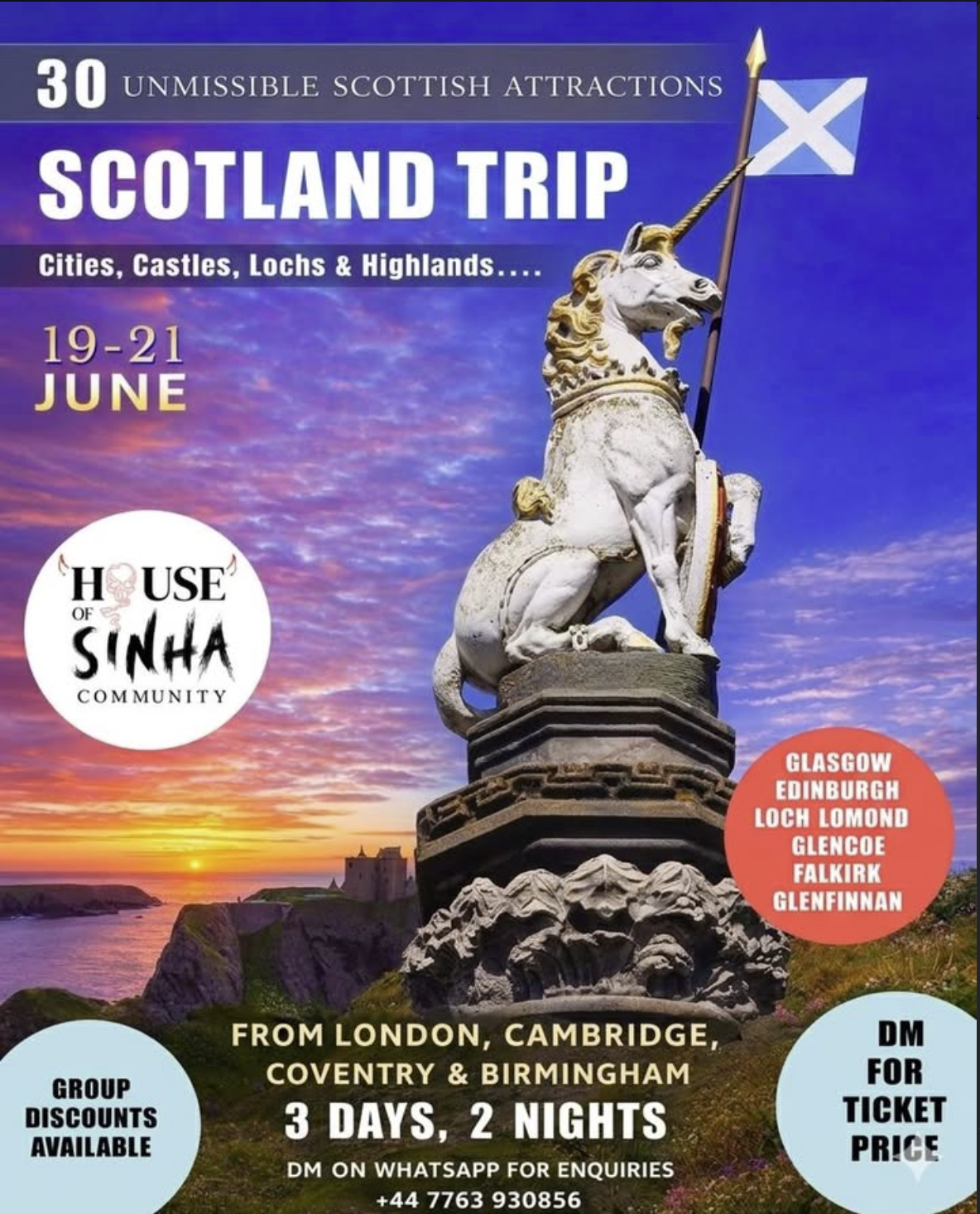 Scotland Trip poster