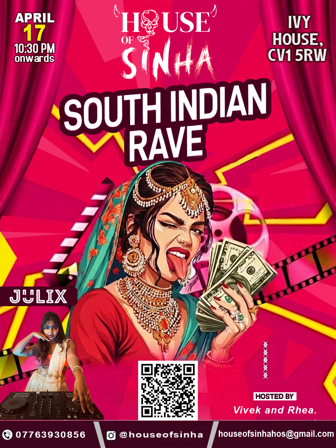 South Indian Rave poster